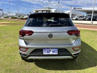 2023 Volkswagen T-ROC D11 MY23 110TSI Style Pyrite Silver 8 Speed Sports Automatic Wagon