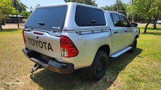 2020 Toyota Hilux GUN126R SR Double Cab Silver Sky 6 Speed Automatic Dual Cab