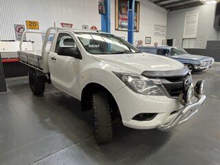 2017 Mazda BT-50 MY17 Update XT (4x4) White 6 Speed Manual Cab Chassis