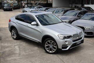 2016 BMW X4 F26 xDrive20d Coupe Steptronic Silver 8 Speed Automatic Wagon