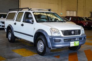 2006 Holden Rodeo LXRA MY06 UPGRADE White Cab Chassis.