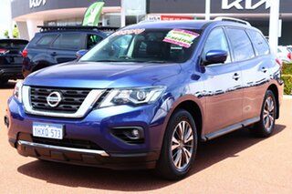 2017 Nissan Pathfinder R52 Series II MY17 ST-L X-tronic 4WD Blue 1 Speed Constant Variable Wagon