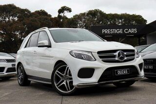 2015 Mercedes-Benz GLE-Class W166 GLE350 d 9G-Tronic 4MATIC White 9 Speed Sports Automatic Wagon
