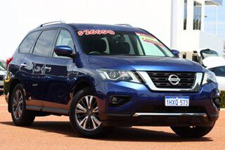 2017 Nissan Pathfinder R52 Series II MY17 ST-L X-tronic 4WD Blue 1 Speed Constant Variable Wagon