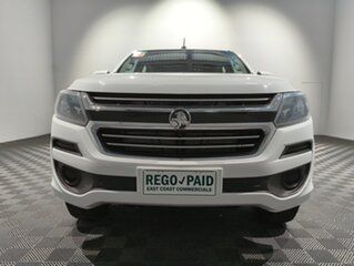 2017 Holden Colorado RG MY18 LS Crew Cab 4x2 White 6 speed Automatic Cab Chassis