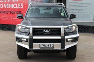 2023 Toyota Hilux GUN125R Workmate Double Cab Graphite 6 Speed Sports Automatic Cab Chassis