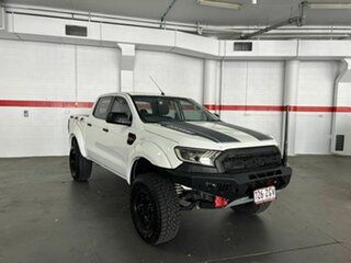 2016 Ford Ranger PX MkII XLS Double Cab White 6 Speed Manual Utility.