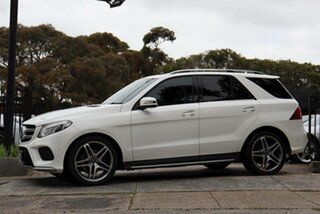 2015 Mercedes-Benz GLE-Class W166 GLE350 d 9G-Tronic 4MATIC White 9 Speed Sports Automatic Wagon