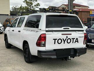 2019 Toyota Hilux GUN122R Workmate Double Cab 4x2 White 5 Speed Manual Utility.