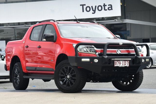 Pre-Owned Holden Colorado RG MY18 Z71 Pickup Crew Cab North Lakes, 2017 Holden Colorado RG MY18 Z71 Pickup Crew Cab Red 6 Speed Sports Automatic Utility