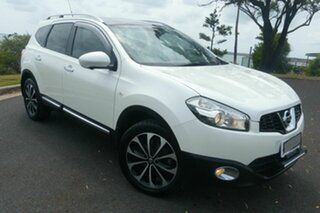 2013 Nissan Dualis J107 Series 4 MY13 +2 Hatch X-tronic 2WD Ti-L White 6 Speed Constant Variable.