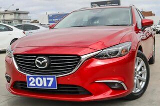2017 Mazda 6 GL1031 Touring SKYACTIV-Drive Red 6 Speed Sports Automatic Wagon.