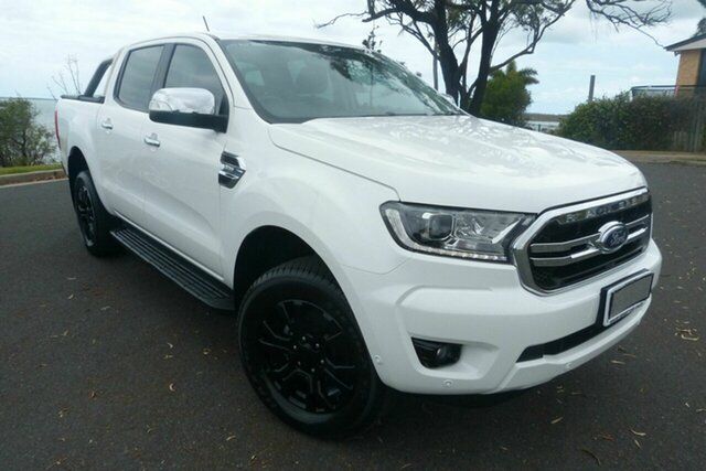 Used Ford Ranger PX MkIII 2021.25MY XLT Gladstone, 2020 Ford Ranger PX MkIII 2021.25MY XLT White 6 Speed Sports Automatic Double Cab Pick Up