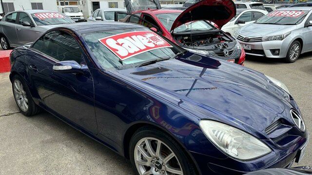 Used Mercedes-Benz SLK-Class R171 MY08 SLK350 Designo Maidstone, 2007 Mercedes-Benz SLK-Class R171 MY08 SLK350 Designo Blue 7 Speed Automatic Roadster
