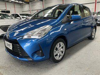 2019 Toyota Yaris NCP130R MY18 Ascent Blue 4 Speed Automatic Hatchback.
