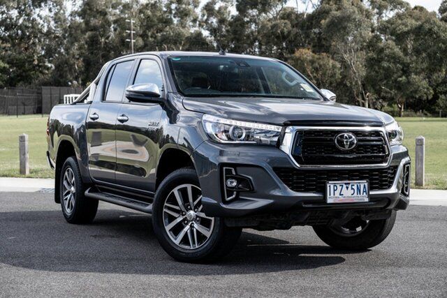 Pre-Owned Toyota Hilux 4x4 Oakleigh, 2019 Toyota Hilux 4x4 Graphite Automatic Dual Cab
