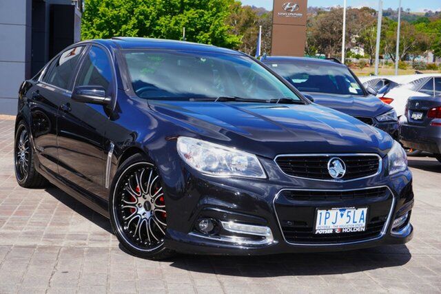 Used Holden Commodore VF MY15 SS V Phillip, 2015 Holden Commodore VF MY15 SS V Black 6 Speed Manual Sedan