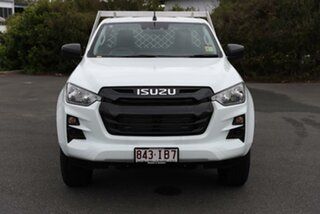 2023 Isuzu D-MAX RG MY23 SX 4x2 High Ride Mineral White 6 Speed Sports Automatic Cab Chassis.