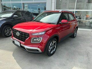 2022 Hyundai Venue Qx.v4 MY22 Active Fiery Red 6 Speed Automatic Wagon.
