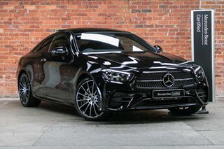 2022 Mercedes-Benz E-Class C238 802+052MY E350 9G-Tronic Obsidian Black Metallic 9 Speed.