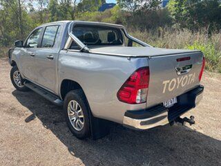 2018 Toyota Hilux GUN126R SR Double Cab Silver Sky 6 Speed Sports Automatic Utility
