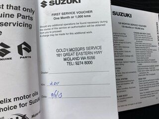 2012 Suzuki Swift FZ GA Grey 5 Speed Manual Hatchback