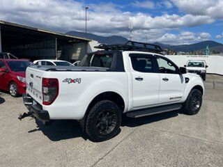 2015 Ford Ranger PX MkII Wildtrak Double Cab White 6 Speed Sports Automatic Utility.