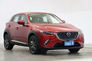 2017 Mazda CX-3 DK4W7A Akari SKYACTIV-Drive i-ACTIV AWD Red 6 Speed Sports Automatic Wagon