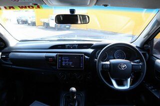 2015 Toyota Hilux GUN126R SR Double Cab White 6 Speed Manual Utility