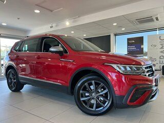2022 Volkswagen Tiguan 5N MY22 110TSI Life DSG 2WD Allspace Red 6 Speed Sports Automatic Dual Clutch.