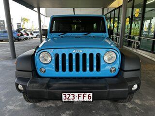 2017 Jeep Wrangler JK MY18 Unlimited Sport Blue 5 Speed Automatic Softtop