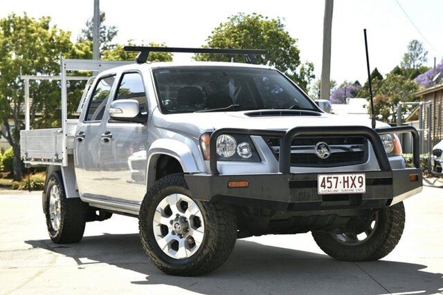 Used Holden Colorado RC MY10 LX Crew Cab Toowoomba, 2010 Holden Colorado RC MY10 LX Crew Cab Silver 5 Speed Manual Cab Chassis