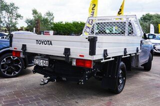 2021 Toyota Hilux TGN121R Workmate 4x2 Silver 5 Speed Manual Cab Chassis