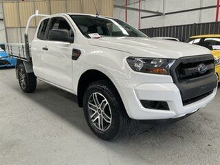 2016 Ford Ranger PX MkII XL 2.2 Hi-Rider (4x2) White 6 Speed Automatic Super Cab Chassis