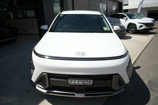 2023 Hyundai Kona SX2.V1 MY24 Hybrid D-CT 2WD Premium Atlas White 6 Speed
