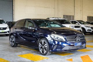2016 Mercedes-Benz A-Class W176 807MY A200 DCT Blue 7 Speed Sports Automatic Dual Clutch Hatchback.