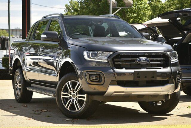 Used Ford Ranger PX MkIII 2021.75MY Wildtrak Toowoomba, 2022 Ford Ranger PX MkIII 2021.75MY Wildtrak Grey 10 Speed Sports Automatic Double Cab Pick Up
