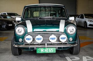 1965 Morris Mini 2 DOOR Deluxe Green 4 Speed Manual Sedan.