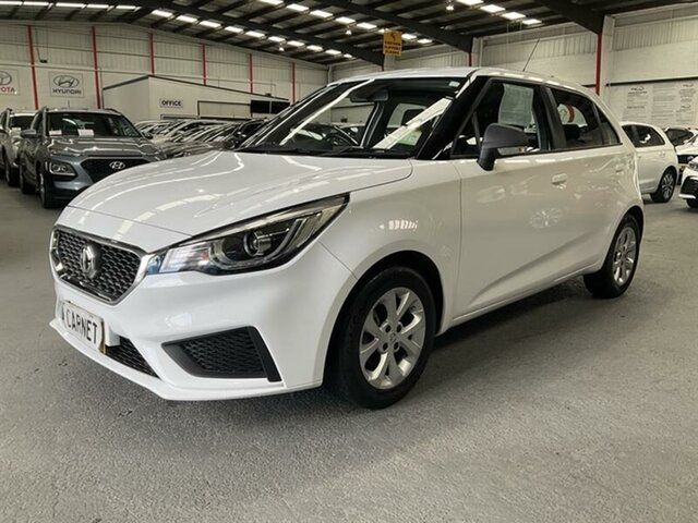 Used MG MG3 Auto SZP1 MY21 Core (with Navigation) Smithfield, 2020 MG MG3 Auto SZP1 MY21 Core (with Navigation) White 4 Speed Automatic Hatchback