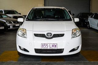 2009 Toyota Corolla ZRE152R Conquest White 4 Speed Automatic Hatchback.