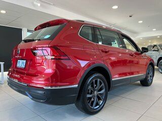 2022 Volkswagen Tiguan 5N MY22 110TSI Life DSG 2WD Allspace Red 6 Speed Sports Automatic Dual Clutch
