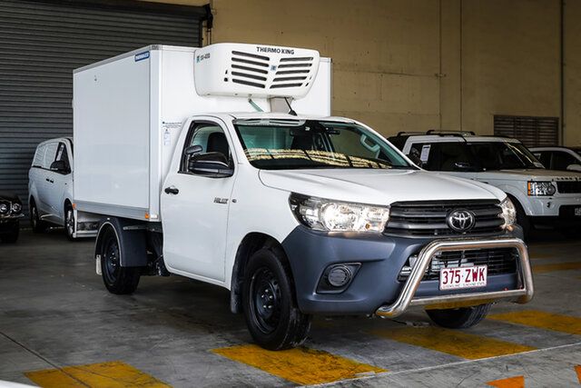 Used Toyota Hilux TGN121R Workmate 4x2 Aspley, 2020 Toyota Hilux TGN121R Workmate 4x2 White 6 Speed Sports Automatic Cab Chassis