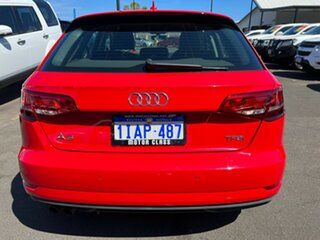 2016 Audi A3 8V MY16 Attraction Sportback S Tronic Red 7 Speed Sports Automatic Dual Clutch.