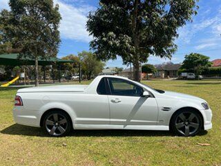 2012 Holden Commodore VE II MY12.5 SV6 Z-Series White 6 Speed Manual Utility.
