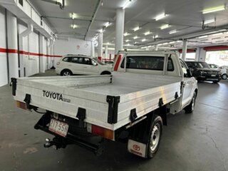 2013 Toyota Hilux TGN16R MY12 Workmate 4x2 White 5 Speed Manual Cab Chassis