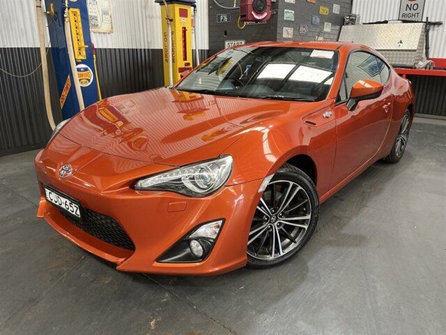 Used Toyota 86 ZN6 GTS McGraths Hill, 2012 Toyota 86 ZN6 GTS Orange 6 Speed Auto Sequential Coupe