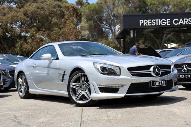 Used Mercedes-Benz SL-Class R231 SL63 AMG SPEEDSHIFT MCT Balwyn, 2012 Mercedes-Benz SL-Class R231 SL63 AMG SPEEDSHIFT MCT Silver 7 Speed Sports Automatic Roadster
