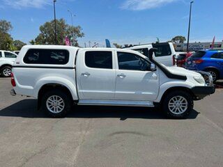 2014 Toyota Hilux KUN26R MY14 SR5 Double Cab White 5 Speed Automatic Utility