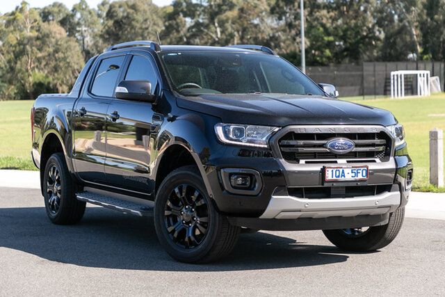 Pre-Owned Ford Ranger PX MkIII MY21.25 Wildtrak 2.0 (4x4) Oakleigh, 2021 Ford Ranger PX MkIII MY21.25 Wildtrak 2.0 (4x4) Black 10 Speed Automatic Double Cab Pick Up