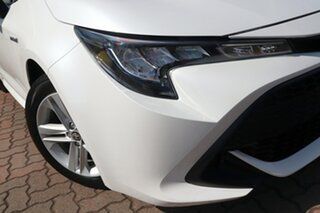 2021 Toyota Corolla ZWE211R Ascent Sport E-CVT Hybrid White 10 Speed Constant Variable Hatchback.